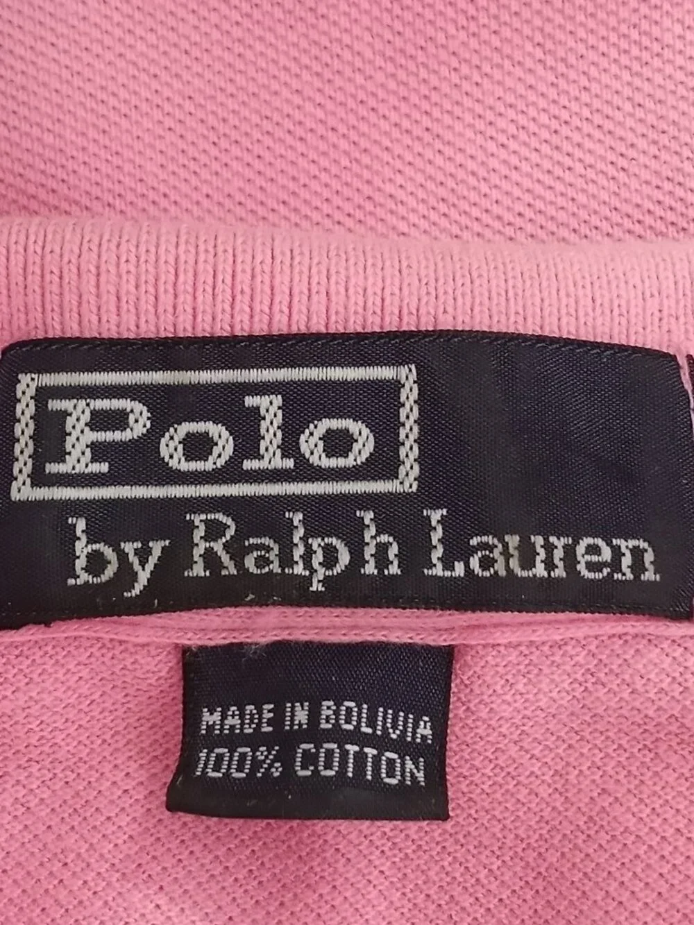 Polo Ralph Lauren Pink Polo Shirt Mens XL Green Pony Short Sleeve 100% Cotton